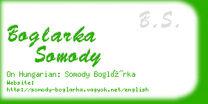 boglarka somody business card